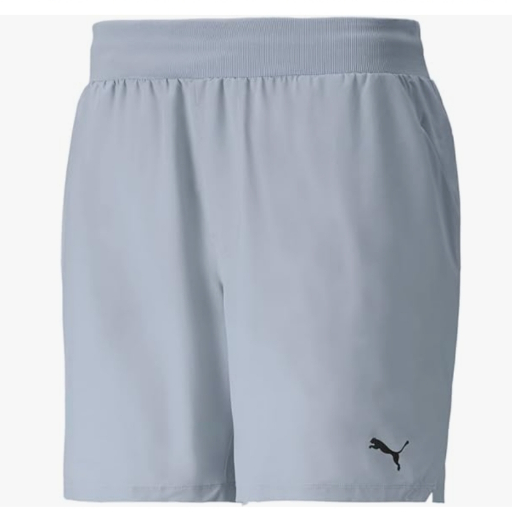 PUMA Mens Studio 7" Shorts Athletic Bottoms Casual Breathable - Blue